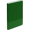 Ежедневник Vale, недатированный, зеленый с нанесением логотипа