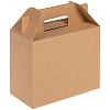 Коробка In Case S, крафт с нанесением логотипа