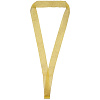 Лента для медали с пряжкой Ribbon, золотистая с нанесением логотипа