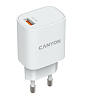 Сетевое зарядное устройство Canyon Quick Charge с нанесением логотипа