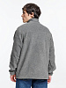 Куртка мужская North, серый меланж с нанесением логотипа