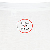 Футболка женская «Любовь — тишина», белая с нанесением логотипа