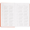 Ежедневник Basis Mini, недатированный, оранжевый с нанесением логотипа