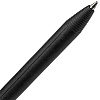 Ручка шариковая Carton Plus, черная с нанесением логотипа