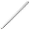 Ручка шариковая Senator Dart Polished, белая с нанесением логотипа
