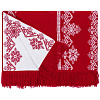 Плед Onego, красный с нанесением логотипа