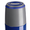 Термос Heater, синий с нанесением логотипа