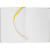 Ежедневник Romano, недатированный, желтый с нанесением логотипа