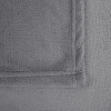 Плед Plush, серый с нанесением логотипа