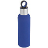 Термобутылка Sherp, синяя с нанесением логотипа