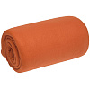 Плед-спальник Snug, оранжевый с нанесением логотипа
