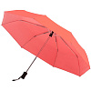 Зонт складной Show Up со светоотражающим куполом, красный с нанесением логотипа