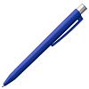Ручка шариковая Delta, синяя с нанесением логотипа