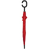 Зонт-трость Charme, красный с нанесением логотипа