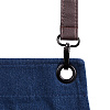 Фартук Craft, ver.2, синий джинс с нанесением логотипа
