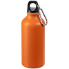 Бутылка для воды Funrun 400, оранжевая с нанесением логотипа