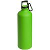 Бутылка для воды Al, зеленая с нанесением логотипа