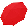 Зонт складной Fiber Magic, красный с нанесением логотипа