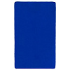 Флисовый плед Warm&Peace, ярко-синий с нанесением логотипа