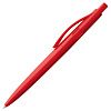 Ручка шариковая Prodir DS2 PPP, красная с нанесением логотипа
