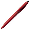 Ручка шариковая S! (Си), красная с нанесением логотипа