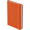 Блокнот Nota Bene, оранжевый с нанесением логотипа
