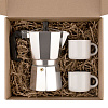 Набор для кофе Dacha, белый с нанесением логотипа
