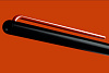 Карандаш GrafeeX в чехле, черный с красным с нанесением логотипа