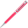 Ручка шариковая Phase, розовая с нанесением логотипа