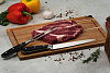 Набор для мяса Slice Twice с ножом-слайсером и вилкой с нанесением логотипа