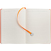 Ежедневник «Хозяйка огня», недатированный, оранжевый с нанесением логотипа