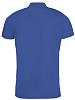 Рубашка поло мужская PERFORMER MEN 180 ярко-синяя с нанесением логотипа