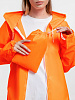 Дождевик Rainman Zip, оранжевый неон с нанесением логотипа