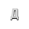 Элемент брелка-конструктора «Буква Д» с нанесением логотипа