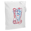 Холщовая сумка «Биполярный медведь», молочно-белая с нанесением логотипа