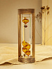 Термометр «Галилео» в деревянном корпусе, неокрашенный с нанесением логотипа
