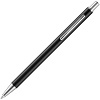 Ручка шариковая Mastermind, черная с нанесением логотипа
