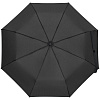 Зонт складной AOC Mini с цветными спицами ver.2, синий с нанесением логотипа
