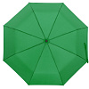 Зонт складной Monsoon, зеленый с нанесением логотипа