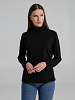 Водолазка Urban, черная с нанесением логотипа