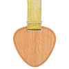 Лента для медали с пряжкой Ribbon, золотистая с нанесением логотипа