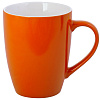 Кружка Good Morning, оранжевая с нанесением логотипа