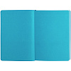 Ежедневник Slip, недатированный, сине-голубой с нанесением логотипа