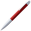 Ручка шариковая Arc Soft Touch, красная с нанесением логотипа