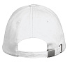 Бейсболка Long Beach, белая с нанесением логотипа