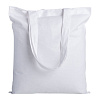 Холщовая сумка Neat 140, белая с нанесением логотипа
