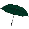 Зонт-трость Dublin, зеленый с нанесением логотипа