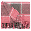 Плед «Палермо», розовый с нанесением логотипа