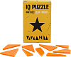 Головоломка IQ Puzzle, звезда с нанесением логотипа