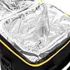 Сумка-холодильник «Порт Диксон», M, черная с нанесением логотипа